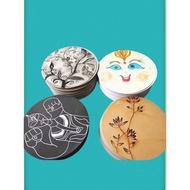Round Painting Paper Art Paper Gray Card Black Card White Kraft Card Kraft Paper Color Card Paper Ki