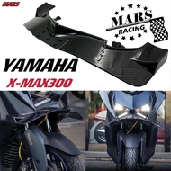 For YAMAHA NEW XMAX300 x-max300 xmax 300 2023-2024 Motorcycle Sport Downforce Naked Forntal Spoilers Aerodynamic Wing Deflector Front Spoiler Winglet Wind Wing Air Backflow Fairin