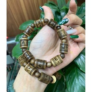 Carved Toc Agarwood Ring