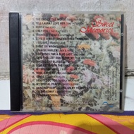 CD ORIGINAL SWEAT MEMORIES kompilasi lagu lagu barat era 60's copyright @1992 aquarius musikindo kon
