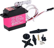 DS3225 25KG Digital Servo Motor 270 Degree High Torque Full Metal Gear RC Servo with 25T Servo Arm H