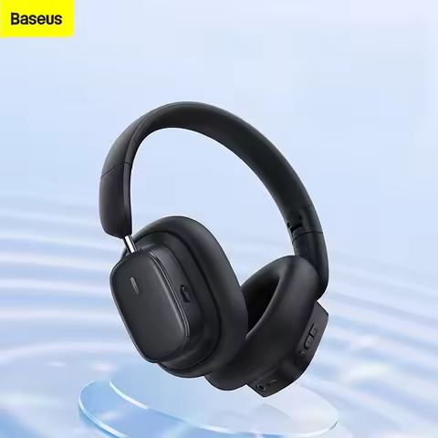 Baseus H1i ANC Wireless Bowie Headphone Bluetooth 5.3 Noise Cancellation Hi-Res 38db 3D Spatial Audi