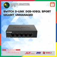 Switch D-Link DGS-105GL 5Port Gigabit Unmanaged HUB DLink DGS105GL