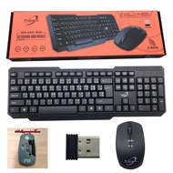 Primaxx WS-KMC-8121 Keyboard+Mouse wireless เซ็ท คีย์บอร์ด+เมาส์ ชุดคีย์บอร์ดไร้สาย อ่านรายละเอียดด้วยนะคะ