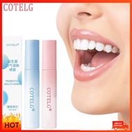 COTELG Probiotic Breath Refreshener White Peach Mint Strong Cool Halitosis Oral Spray