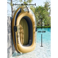 Inflatable Portable Paddles Swimming Fishing Air Boat Canoe Bot Getah Angin Pelampung Kenu Kayak Sam