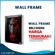 Akrilik Dindin Wall Frame Poster Acrylic Tembok Bioskop A4 2mm