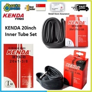KENDA inner tube 20 inch Series tubes Schrader 48L bicycle inner tube tire rubber bike tubing MTB Ro