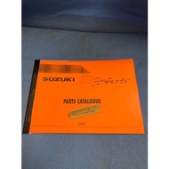 Suzuki RG110 / Rg Sport Parts Catalogue / Buku Part Katalog RGS (Photostat)