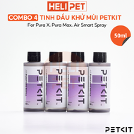Combo 4 Tinh Dầu Petkit Dùng Cho Máy Vệ Sinh Tự Động Cho Mèo Petkit Pura Max và Pura X - HeliPet