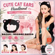 JM A-0186 | 3 PCS | Cute Cat Ear Hairband | Kawaii Turban Headband | Fashion Hair Accessory [B]