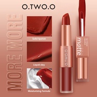 O.TWO.O 2 in 1 Dual Matte Lipstick & Liquid Lipstick