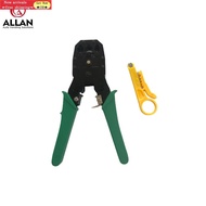 （In stock）Allan Network Crimping Tool and Network Lan Cable Tester / Lan Tester with battery