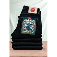 Denim Adelaide | 21oz Hebikyu II Unsanforized Indigo x Brown Redline Selvedge