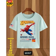 Sultankaos89 Spiderman Spiderman T-shirt for Ages 1-12 Years, Cash on Delivery - Unisex Spiderman T-