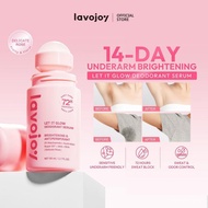 lavojoy Let It Glow Deodorant Serum | 72hrs Freshness antiperspirant | 14 days Brightening & Smooth 
