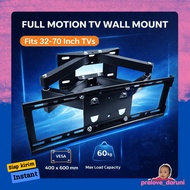 [PD] Taffware Telescopic TV Bracket VESA 400 x 600 for 32-70 Inch TV - CP502 - Black