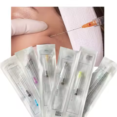 New Model Blunt Cannula for Filler Good Flexibility 14G 90mm 22G 50mm 22G 70mm 25G 50mm 30G 25mm Dis