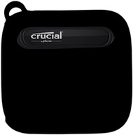 Silicone Cover Protective for Crucial X6 Portable SSD / USB-C CT4000X6SSD9 - Black
