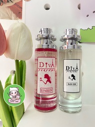 น้ำหอมดีว่า Diva กลิ่นSI passion (สีแดง)  แบล็คโค้ด (Armani)