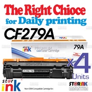 4x Compatible To HP Laserjet pro CF279A 279 CF-279A 279A 79A CF-279X CF279X M12a M12w MFP M26a M26nw