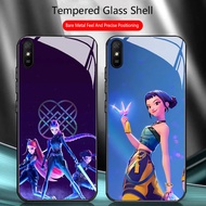 TS-26 K-Pop Demon Hunters HD Glass Casing for Xiaomi Redmi 9A 9i 7 14C 14R A4 A3 Note 7 poco C75 Pro