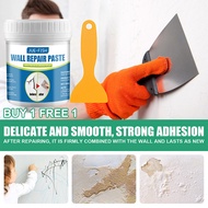 【No Sanding Needed】 Wall Repair Paste/Wall Filler/Crack Repair/Hole Filler