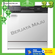 Toshiba 8 Place Settings With Turbo Heat Drying TableTop Dishwasher DW-08T3(S)MY