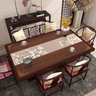 New Chinese Style Leather Table Mat Waterproof Oilproof Disposable Coffee Table Tablecloth Chinese S