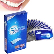 5D Gel Teeth Whitening Strips White Tooth Dental Kit Oral Hygiene Care Strip For False Teeth Veneers