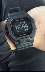 CASIO卡西歐 G-SHOCK 藍牙連結智慧型手機X潮汐資訊 (黑面) GBX-100NS-1