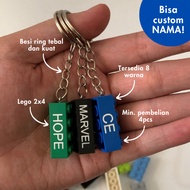 GANTUNGAN Lego CHAIN / LEGO BRICK KEYCHAIN / KEYCHAIN