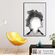 Single canvas wall painting Silhouette Decor - DC403