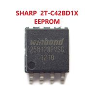 SHARP 2T-C42BD1X  W25Q123   25Q128   BIOS IC   WINBOND