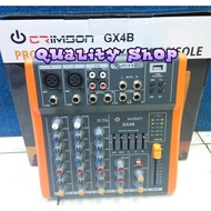 Crimson 4 Channel gx-4 usb equalizer effect vocal mixer