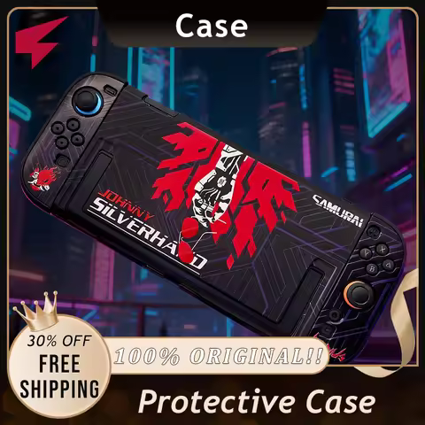 The Cyberpunk Style Split Hard Case for Nintendo Switch OLED Gen2 Matte Detachable Joy-Con Protectiv