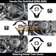 HONDA CITY GN2/GN5 2020-2025 CARBON TRIM&GLOSSY STEERING PANEL COVER/STEERING TRIM GARNISH COVER