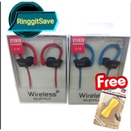 EZRA Wireless Smart Sport Stereo Earphones Magnetic Bluethooth 4.2 Wireless Heaset Running Headphone