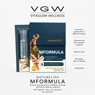 NatureLISH MFormula Ginseng Men’s Wellness Drink Sachets 30 Packs
