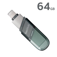 SanDisk iXpand Flash Drive Flip 64GB for i Phone OTG (SDIX90N-064G-GN6NN) แฟลตไดฟ์ โอนย้ายข้อมูล โทร