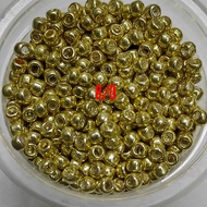 Japan Toho Seed Beads 8/0 (3mm) Galvanized Gold 559 (8+-g)