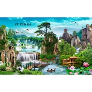 [Free Stickers+Stickers] 3d fish tank stickers in many sizes (60x40, 80x40, 80x50, 90x50, 100x50...)