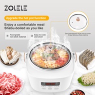 ZOLELE Desugar Rice Cooker With Filter 3L Multifunctional Smart Rice Cooker Non-Stick No Sugar Rice Cooker Rice Cooker Sale Lowest Price Low Carb Rice Cooker Low Sugar Rice Cooker