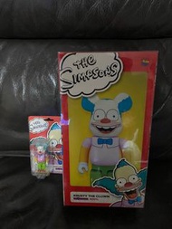 Bearbrick Simpsons krusty 400%+100%