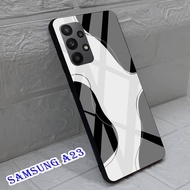 Softcase Glass Kaca SAMSUNG A23 - Casing hp SAMSUNG A23 [ S60 ].
