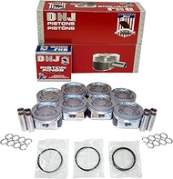 DNJ PRK972 Piston and Ring Kit For 1998-2004 Lexus Toyota 4Runner GX470 Land Cruiser LX470 Sequoia T