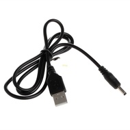 BT Barrel Jack Charger Cord USB A to DC 3 5mm Power Cable DC Connector 78cm