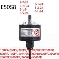 E50S8-600-3-T-24 E50S8-1000-3-T-24 E50S8-500-3-T-24 AUTONICS ใหม่ Rotary Encoder 3-T-24 E50S8-360-3-