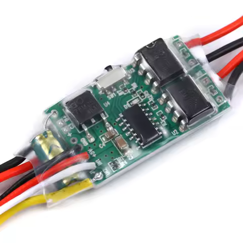 Dual Way Bidirectional Brushed Esc 2s-3s Lipo 5a Esc Speed Control For Rc Model Boat/tank 130 180 Br