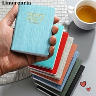 LIMERENCIA 2027 Agenda Book, A7 Pocket Appointment Book, Portable with Calendar Diary Weekly Planner